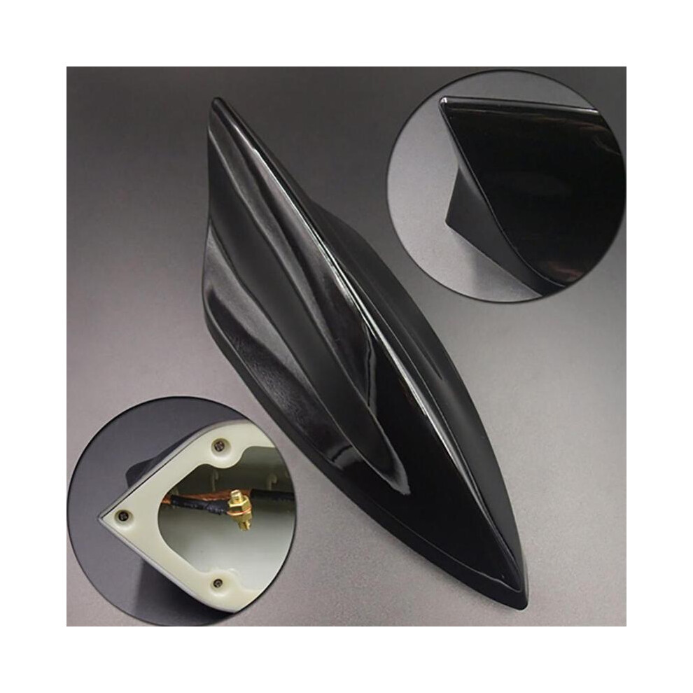 Stylish Universal Auto Aerials Car Roof Shark Fin Signal Antenna Tail 9140887435753