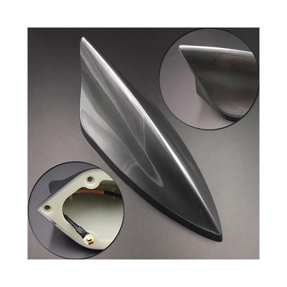 Stylish Universal Auto Aerials Car Roof Shark Fin Signal Antenna Tail 9140887435777