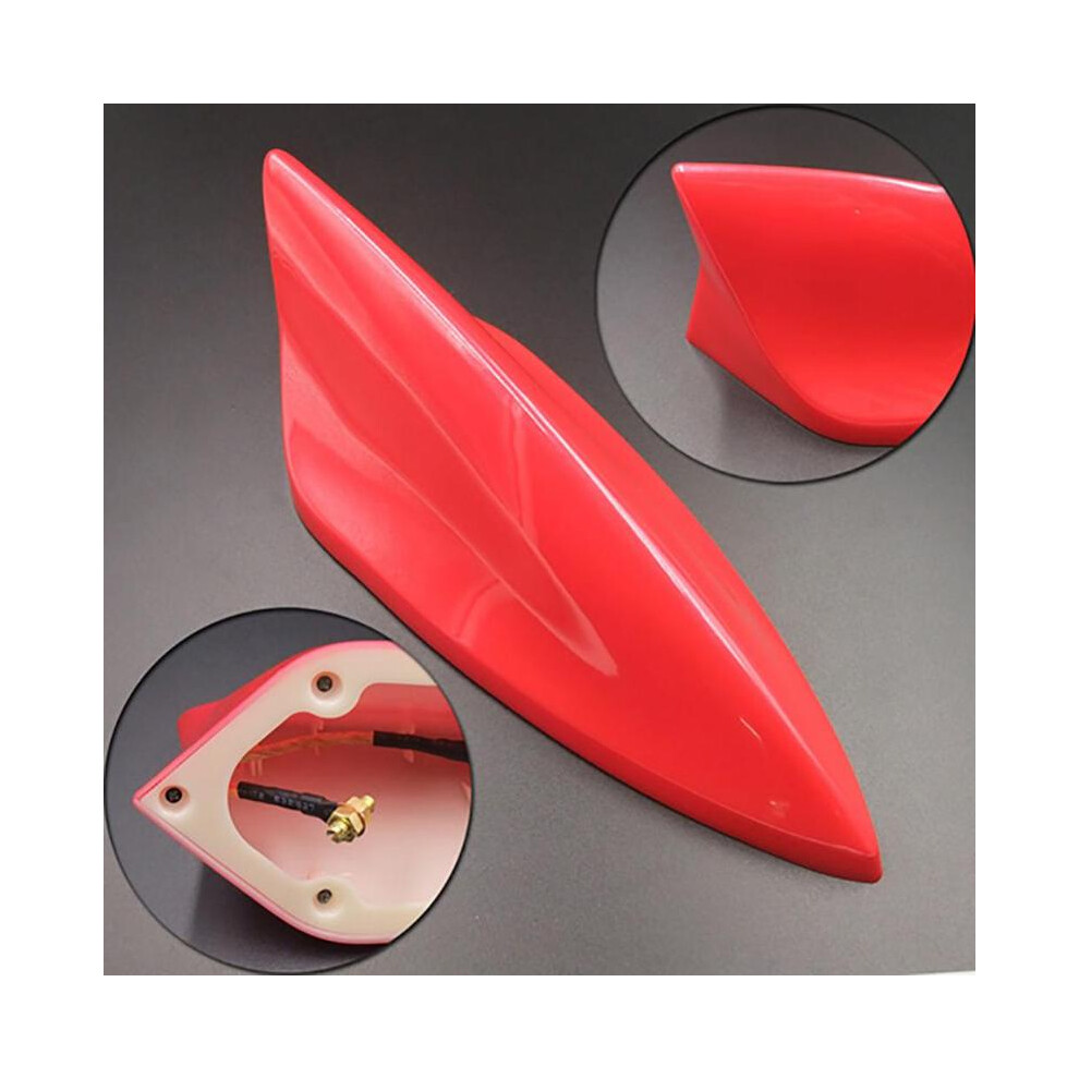 Stylish Universal Auto Aerials Car Roof Shark Fin Signal Antenna Tail 9140887435791