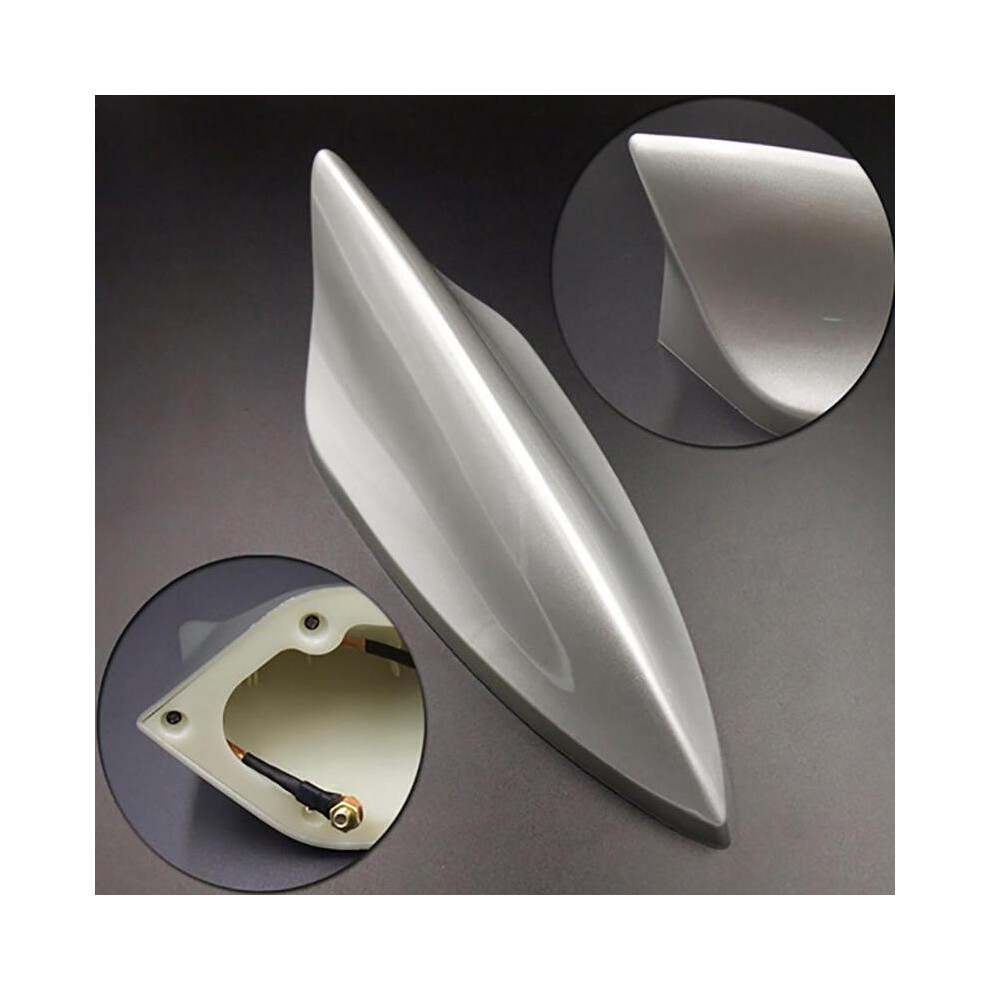 Stylish Universal Auto Aerials Car Roof Shark Fin Signal Antenna Tail 9140887435807