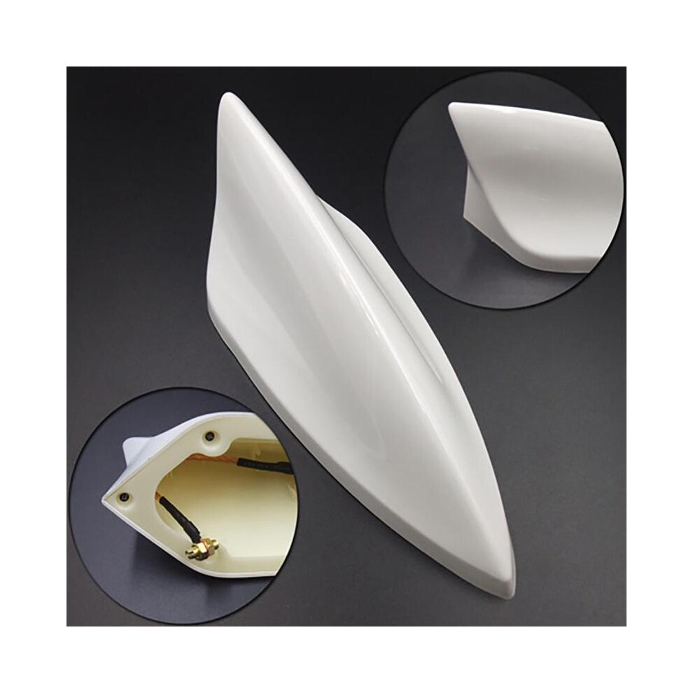 Stylish Universal Auto Aerials Car Roof Shark Fin Signal Antenna Tail 9140887435814