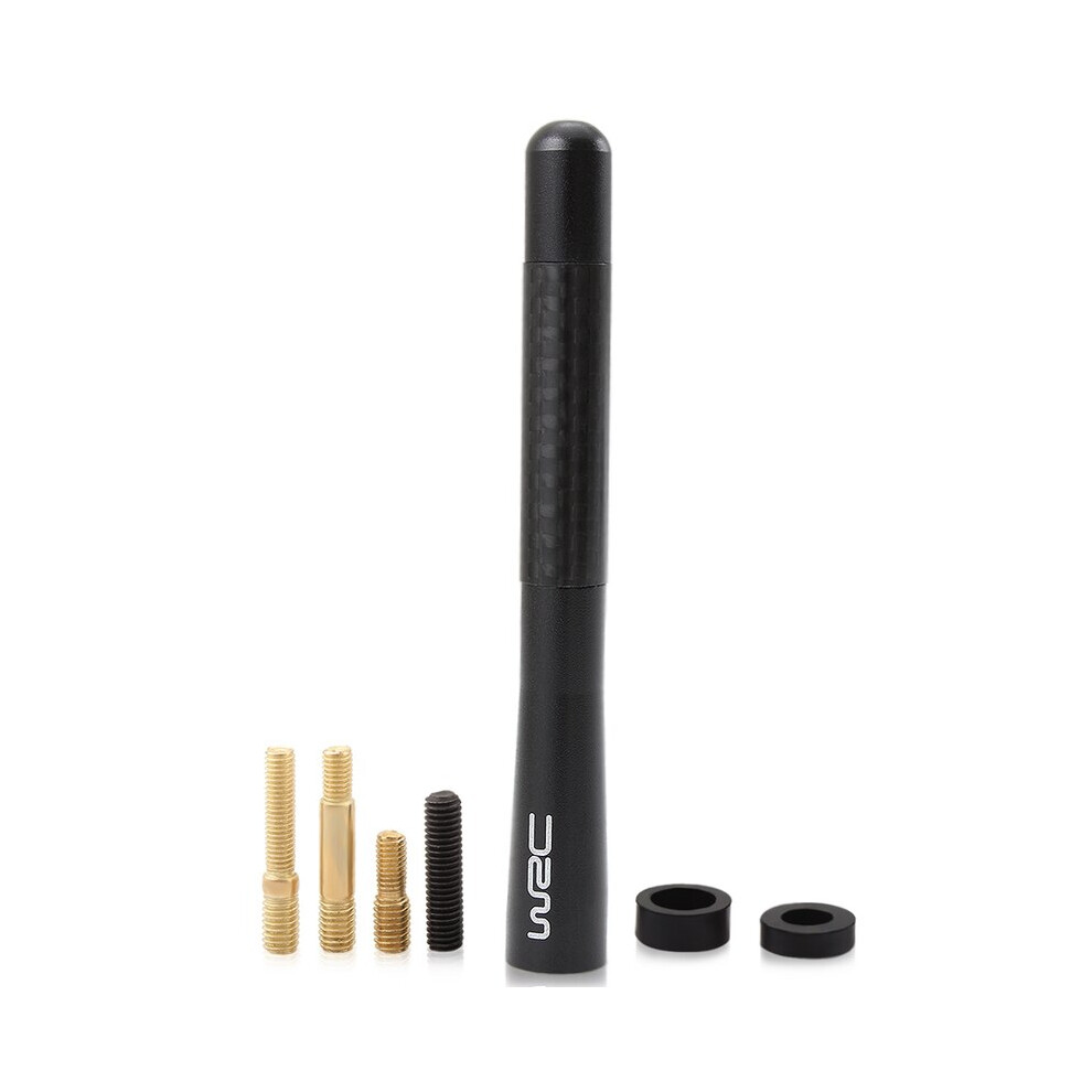 12Cm Carbon Fiber Short Radio Antenna For Fiat Panda Bravo Punto Linea 9140887444687