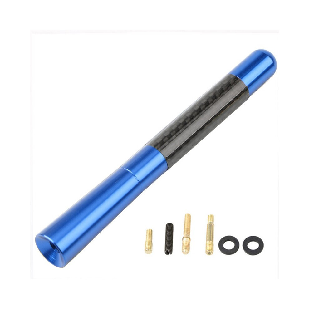 3.5Cm/8Cm/12Cm Universal Car Short Radio Antenna Carbon Fiber Car Black 9140887445653