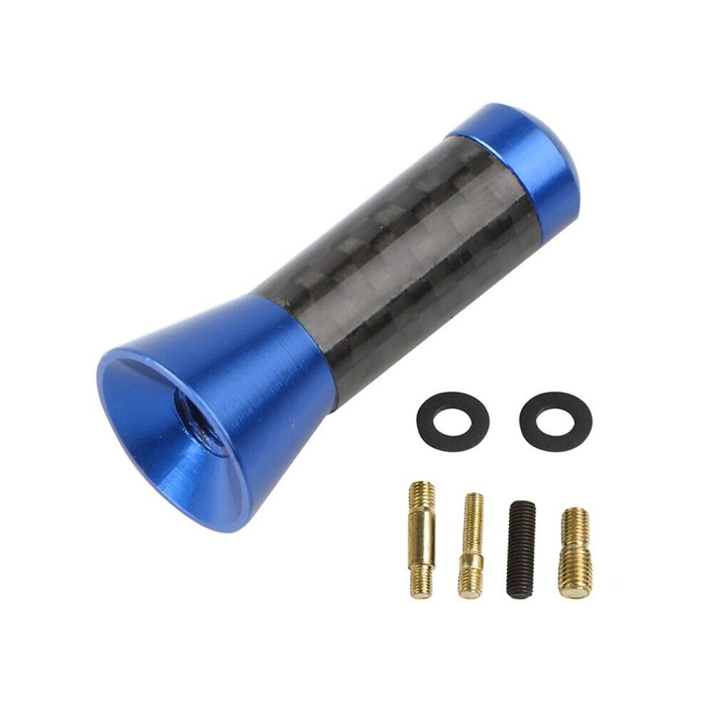 3.5Cm/8Cm/12Cm Universal Car Short Radio Antenna Carbon Fiber Car Black 9140887445691