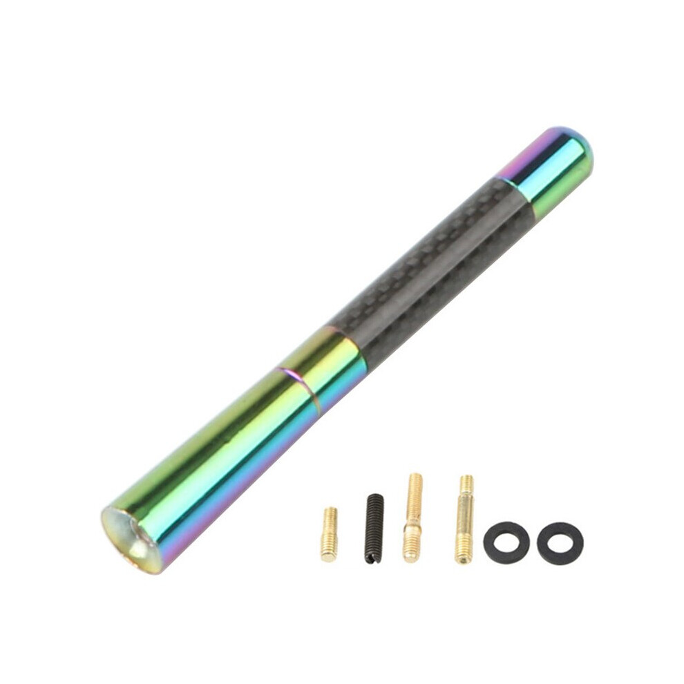 3.5Cm/8Cm/12Cm Universal Car Short Radio Antenna Carbon Fiber Car Black 9140887445714