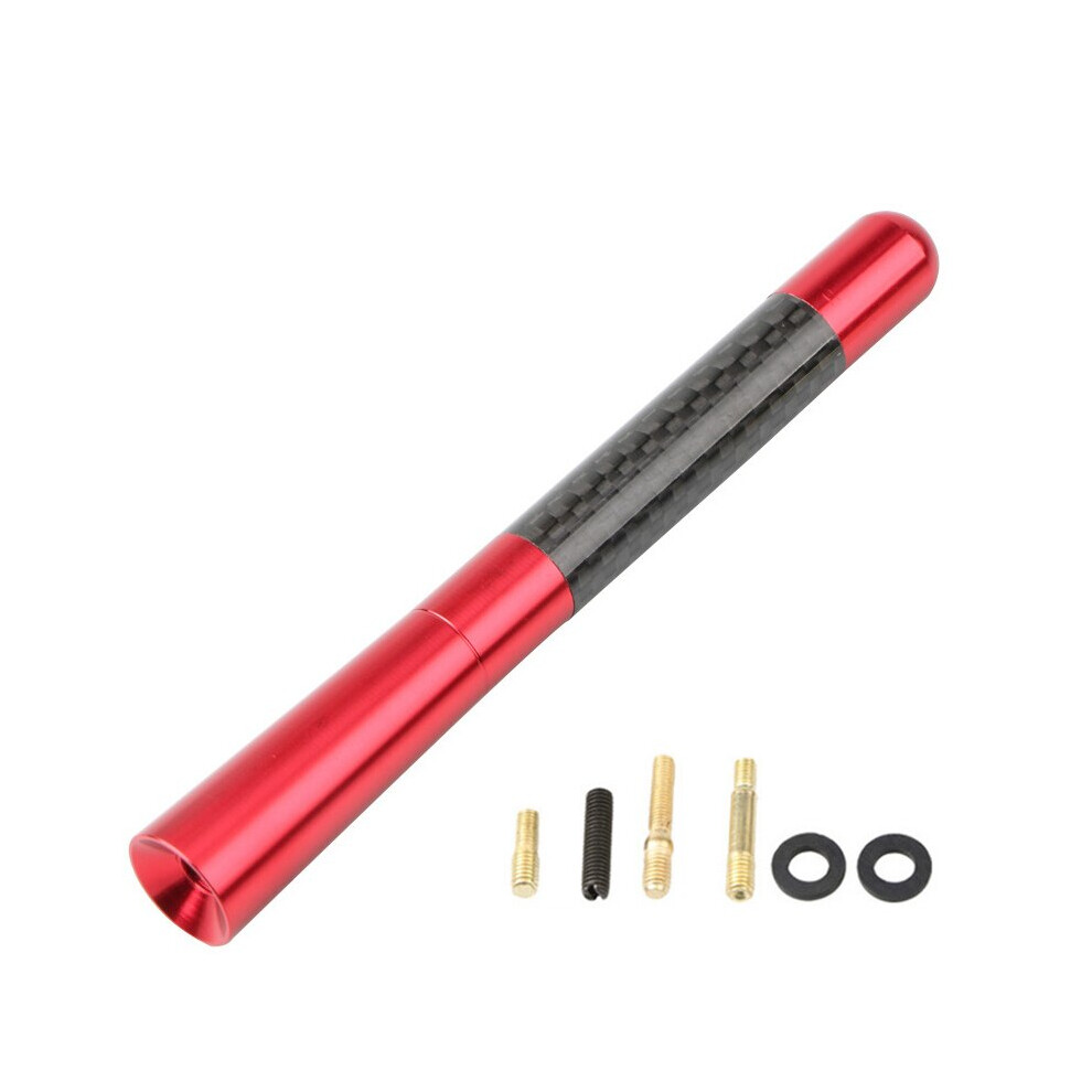 3.5Cm/8Cm/12Cm Universal Car Short Radio Antenna Carbon Fiber Car Black 9140887445738