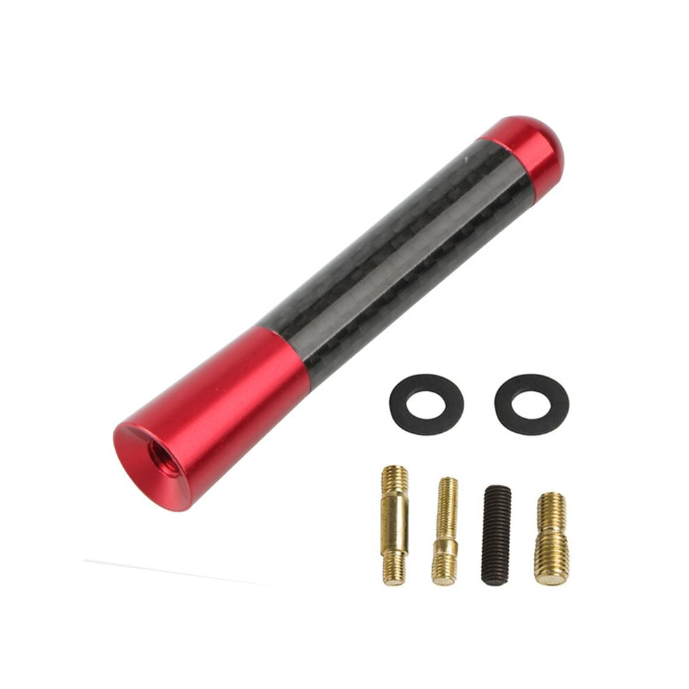 3.5Cm/8Cm/12Cm Universal Car Short Radio Antenna Carbon Fiber Car Black 9140887445776