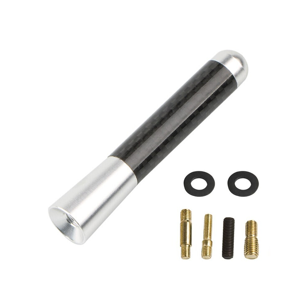 3.5Cm/8Cm/12Cm Universal Car Short Radio Antenna Carbon Fiber Car Black 9140887445837