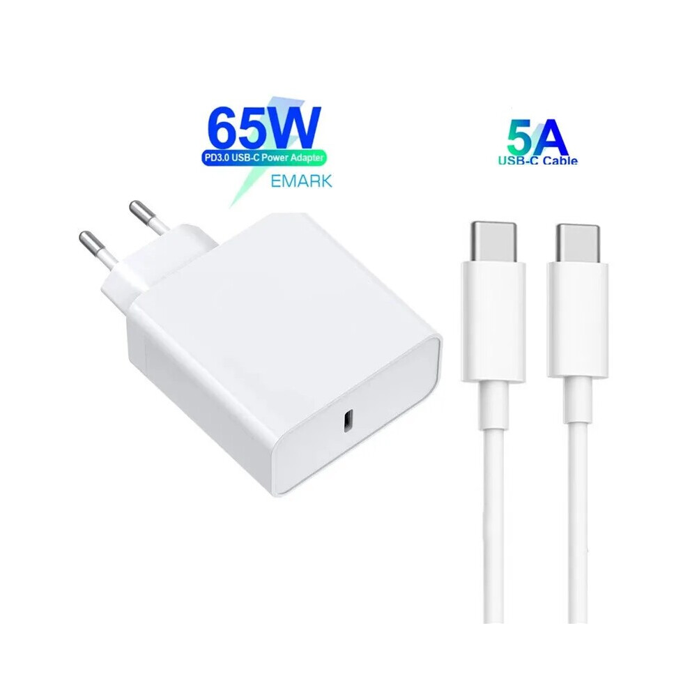 65W 20V 3.25A Usb Type C Pd Charger Power Laptop Adapter For Macbook Pro 9454952706045