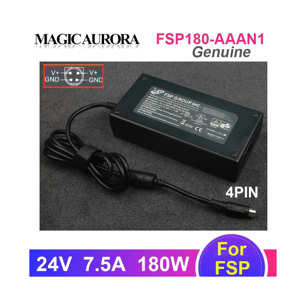 Genuine Fsp Fsp180~Aaan1 24V 7.5A 180W Charger For Solidoodle Solidoodle 9454952723646