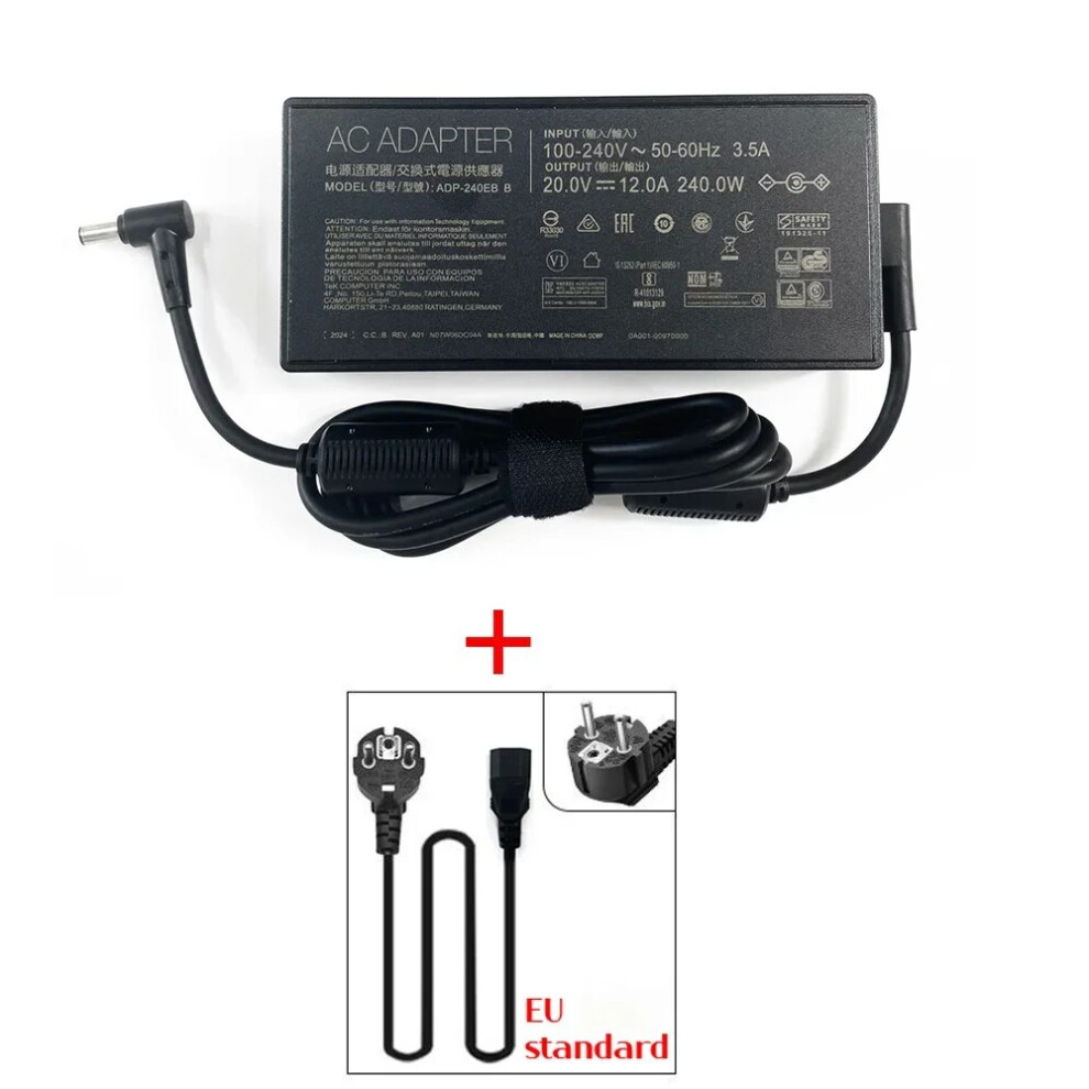 20V 12A Laptop Ac Adapter Charger For Asus ?Rog Zephyrus M16 Gu603hm Gu603hr 9454952725114