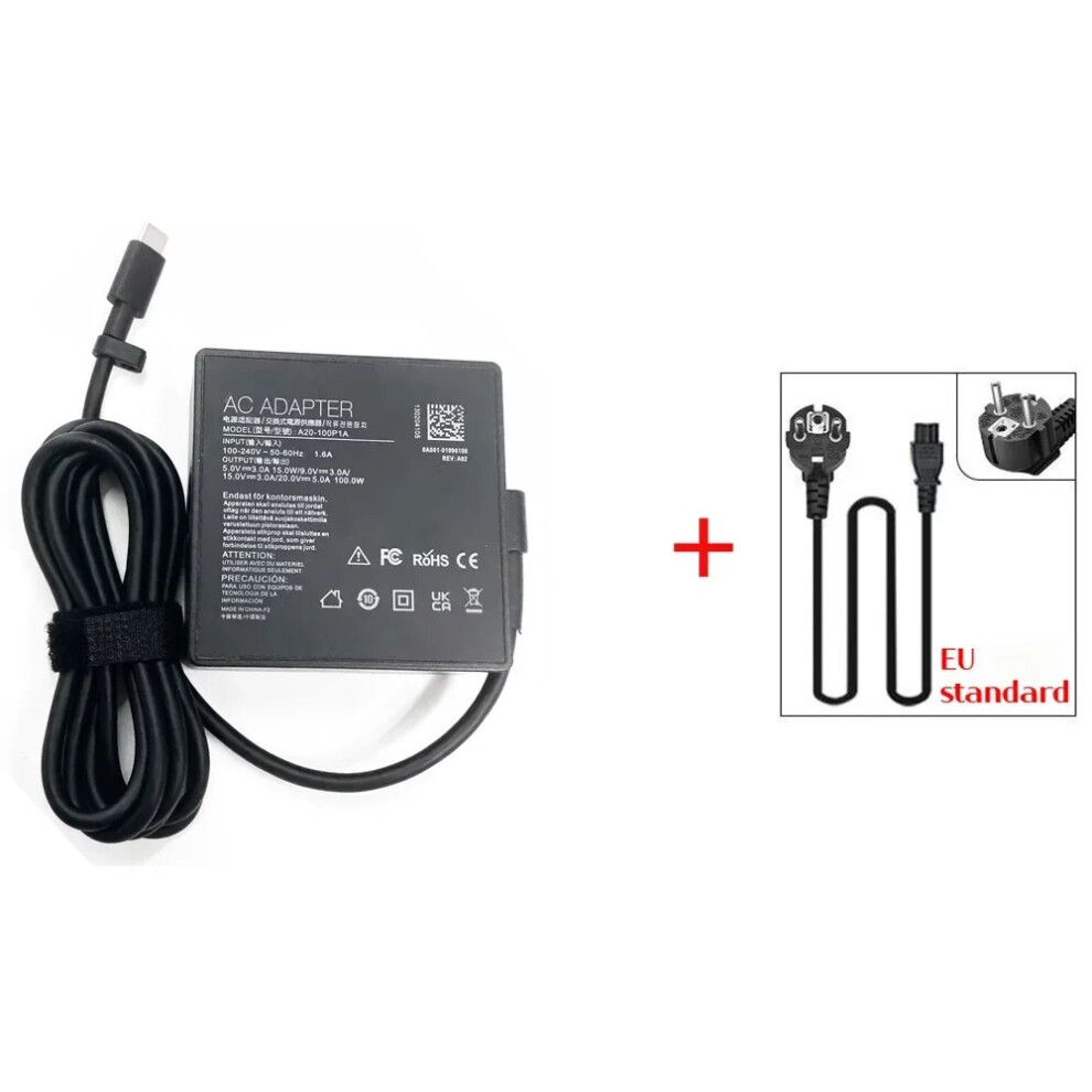 20V 5A 100W Type~C Laptop Ac Adapter Charger For Asus Zenbook 14X Ux5400eag 9454952725244