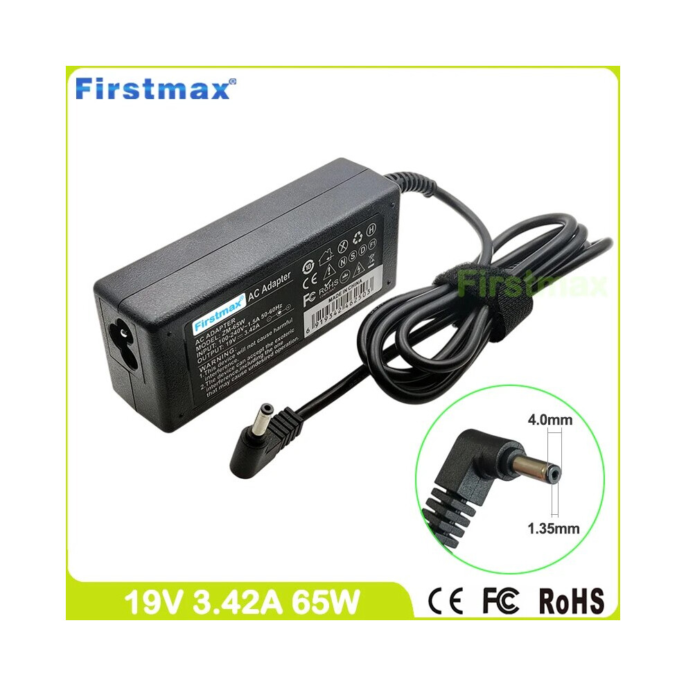Laptop Ac Adapter 19V 3.42A 65W For Asus P1502ff Y4200fb Vm591uv K442ur 9454952728740
