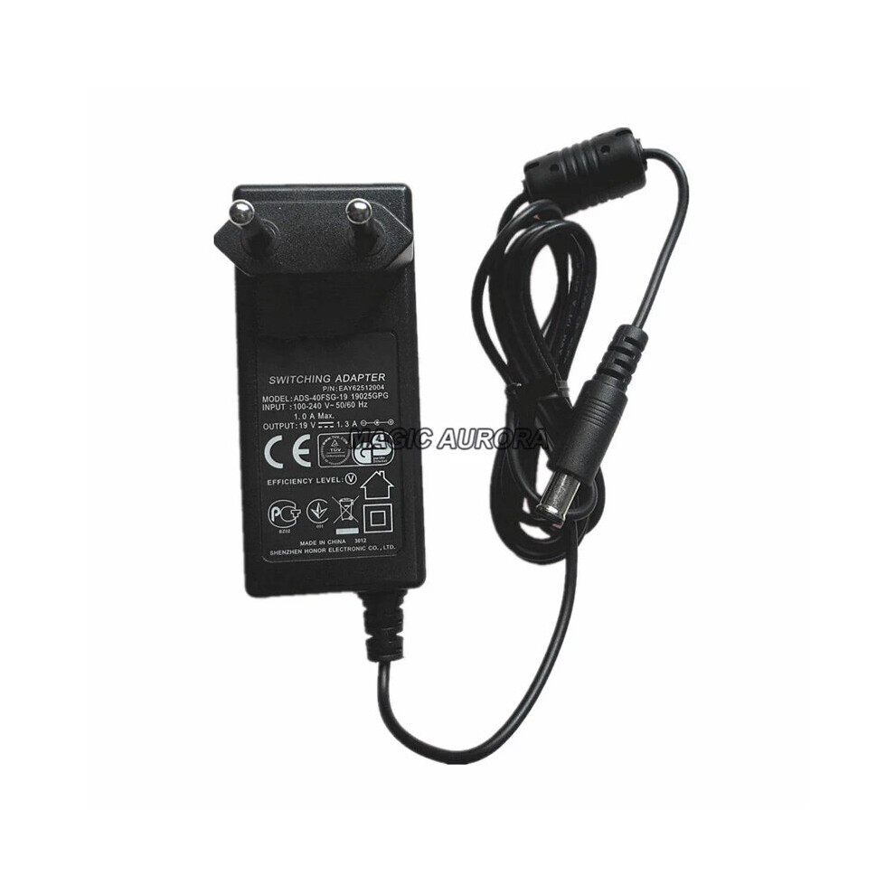 Eu Plug 19V 1.3A Ads~40Fsg~19 19025Gpg~1 Switching Adapter For Lg Led 9454952729105