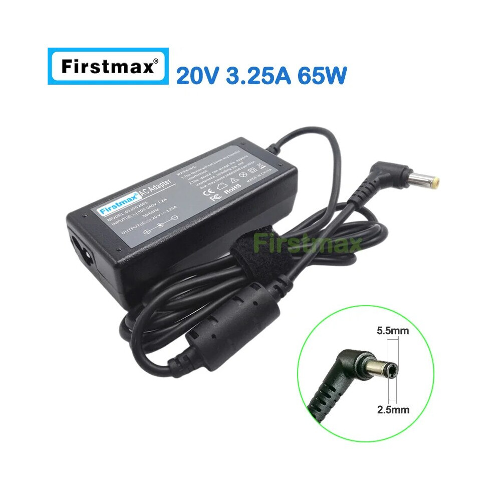 For Lenovo Charger 20V 3.25A 65W Ac Power Adapter Charger For Ideapad 9454952729426