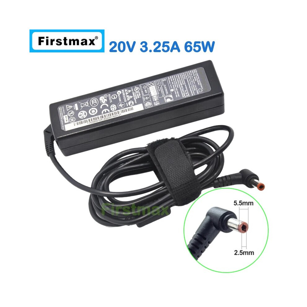 For Lenovo Charger 20V 3.25A 65W Ac Power Adapter Charger For Ideapad 9454952729433