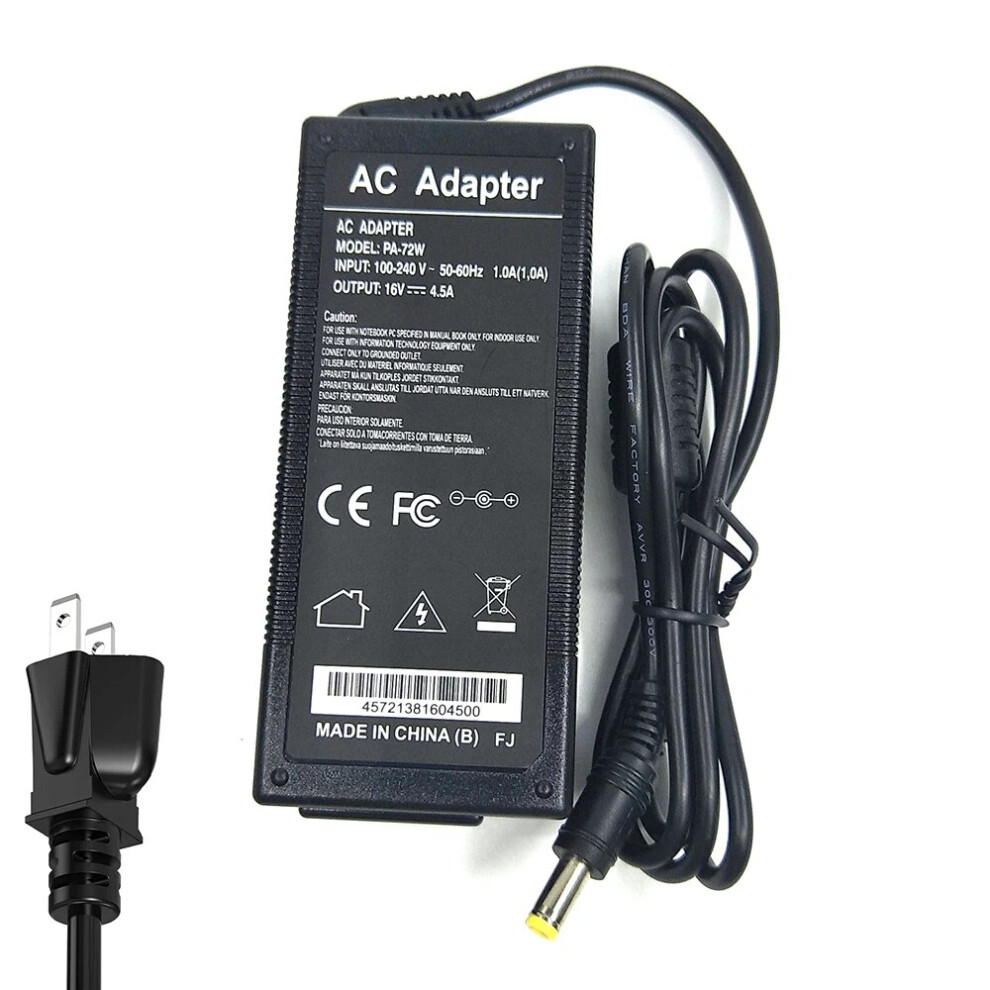 16V 4.5A 5.5*2.5 Power Ac Adapter Supply Charger For Ibm Thinkpad T20 9454952731696