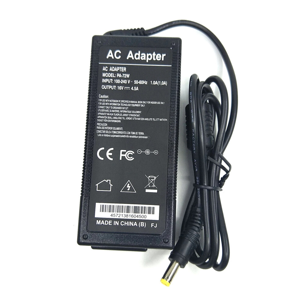 16V 4.5A 5.5*2.5 Power Ac Adapter Supply Charger For Ibm Thinkpad T20 9454952731726