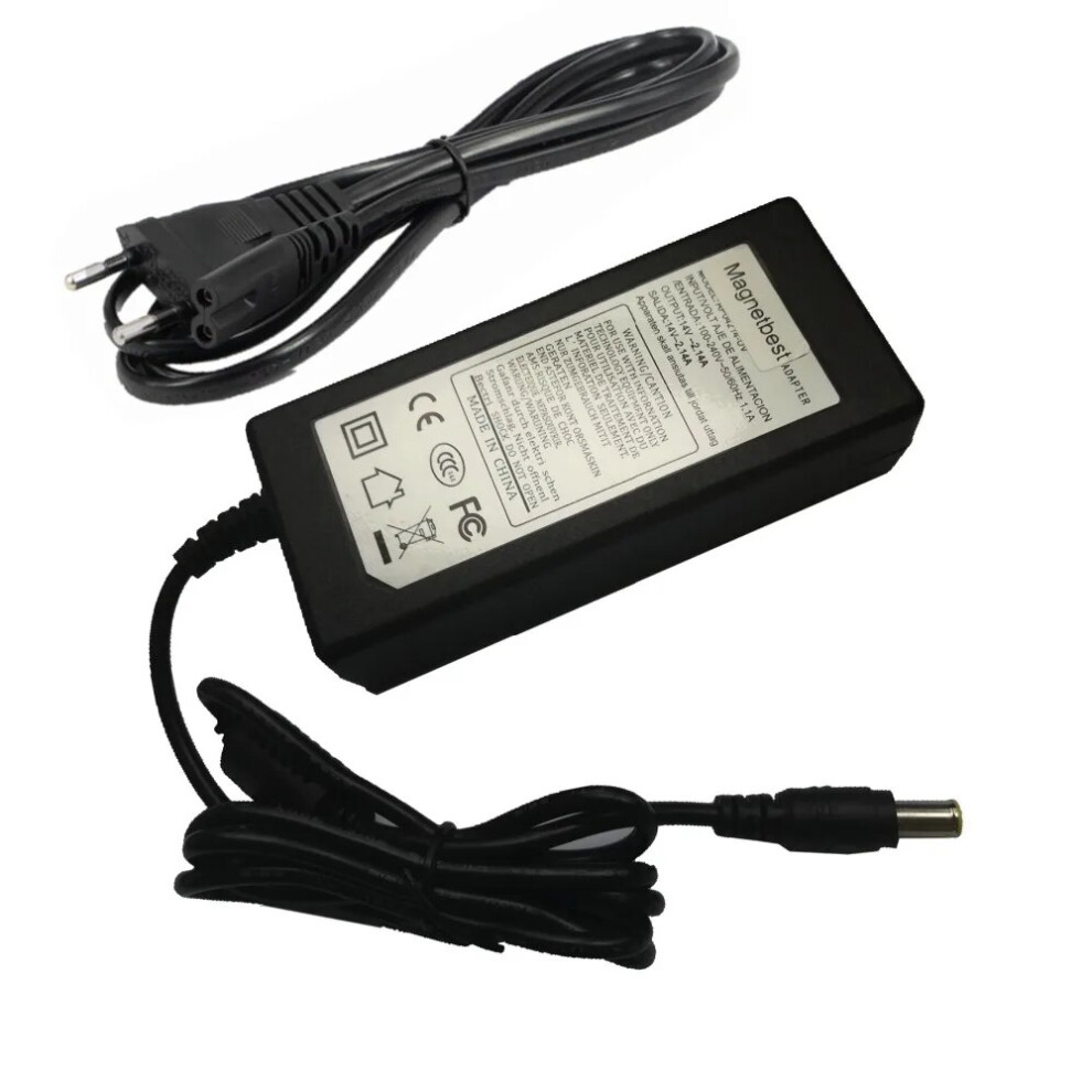 14V 2.14A Ac Dc Adapter Charger For Samsung Monitor S19b150n S19b360 14V2.14a 9454952706915