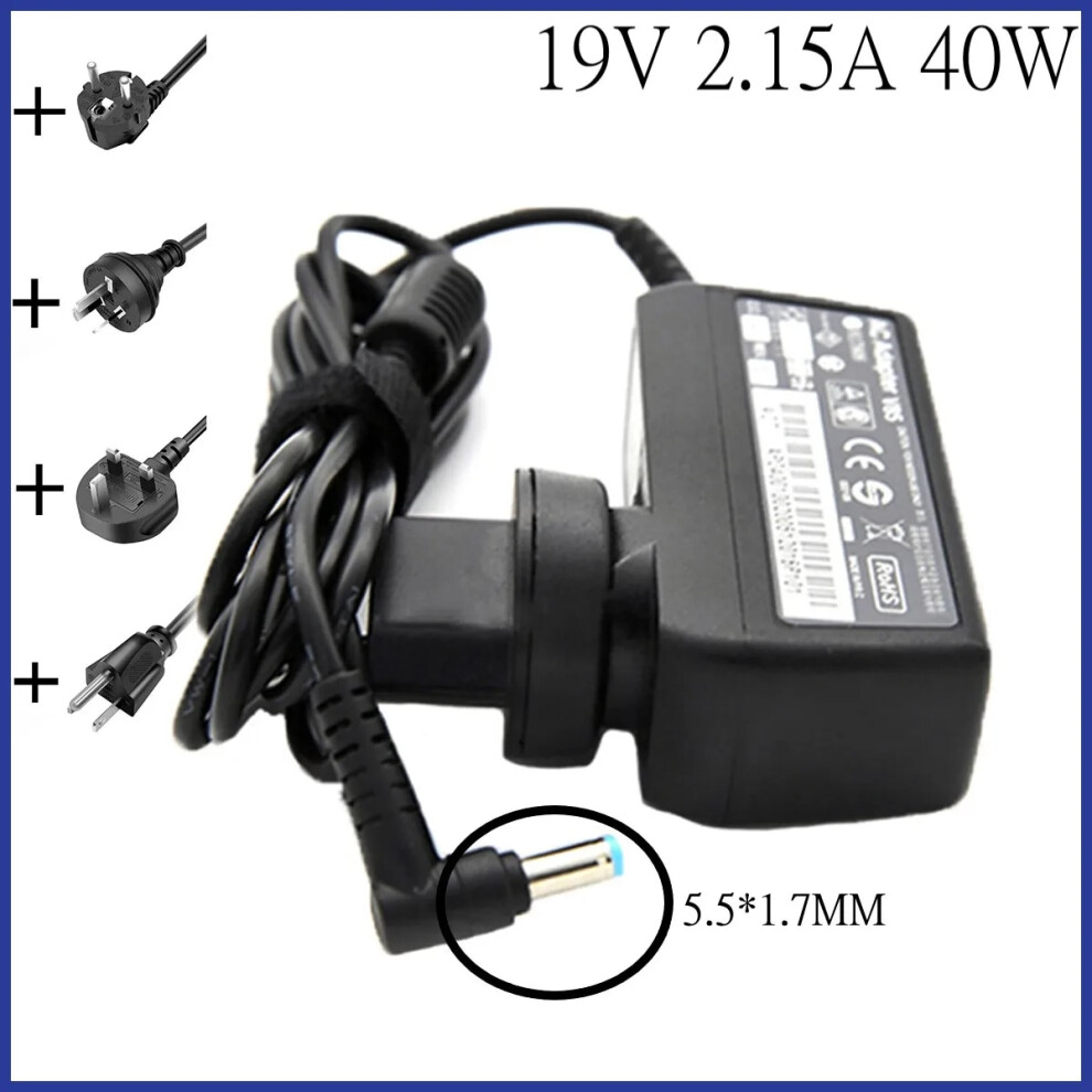 19V 2.15A 40W 5.5X1.7mm Laptop Ac Adapter For Acer Aspire One D255 533 9454952717966