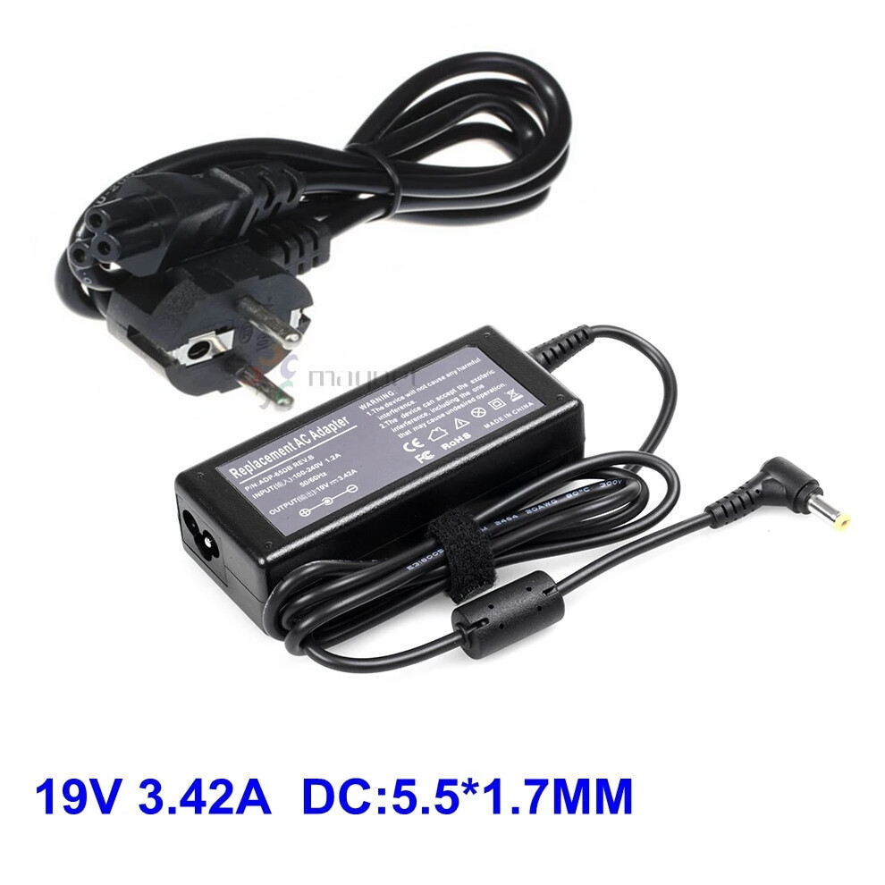 19V 3.42A 5.5*1.7Mm For Packard Bell Easynote Tk87~Gu~735Uk Compatible 9454952708209