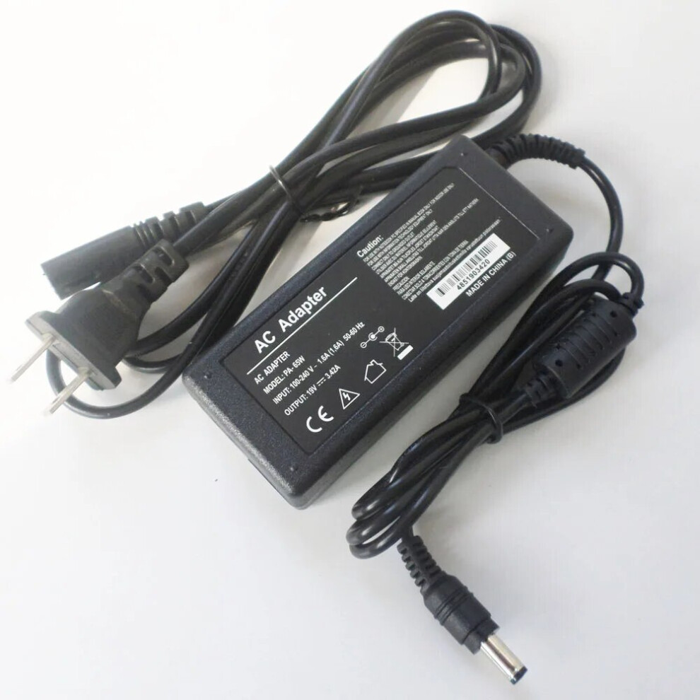 65W Laptop Ac Adapter Battery Charger Power Supply Cord For Toshiba Satellite 9454952708315