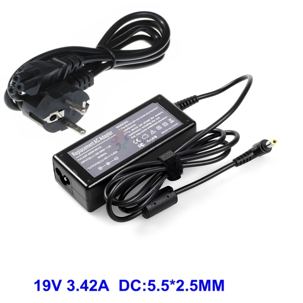 19V 3.42A 65W Laptop Ac Adapter Charger For Lenovo Thinkpad Ideapad Z60 9454952708322
