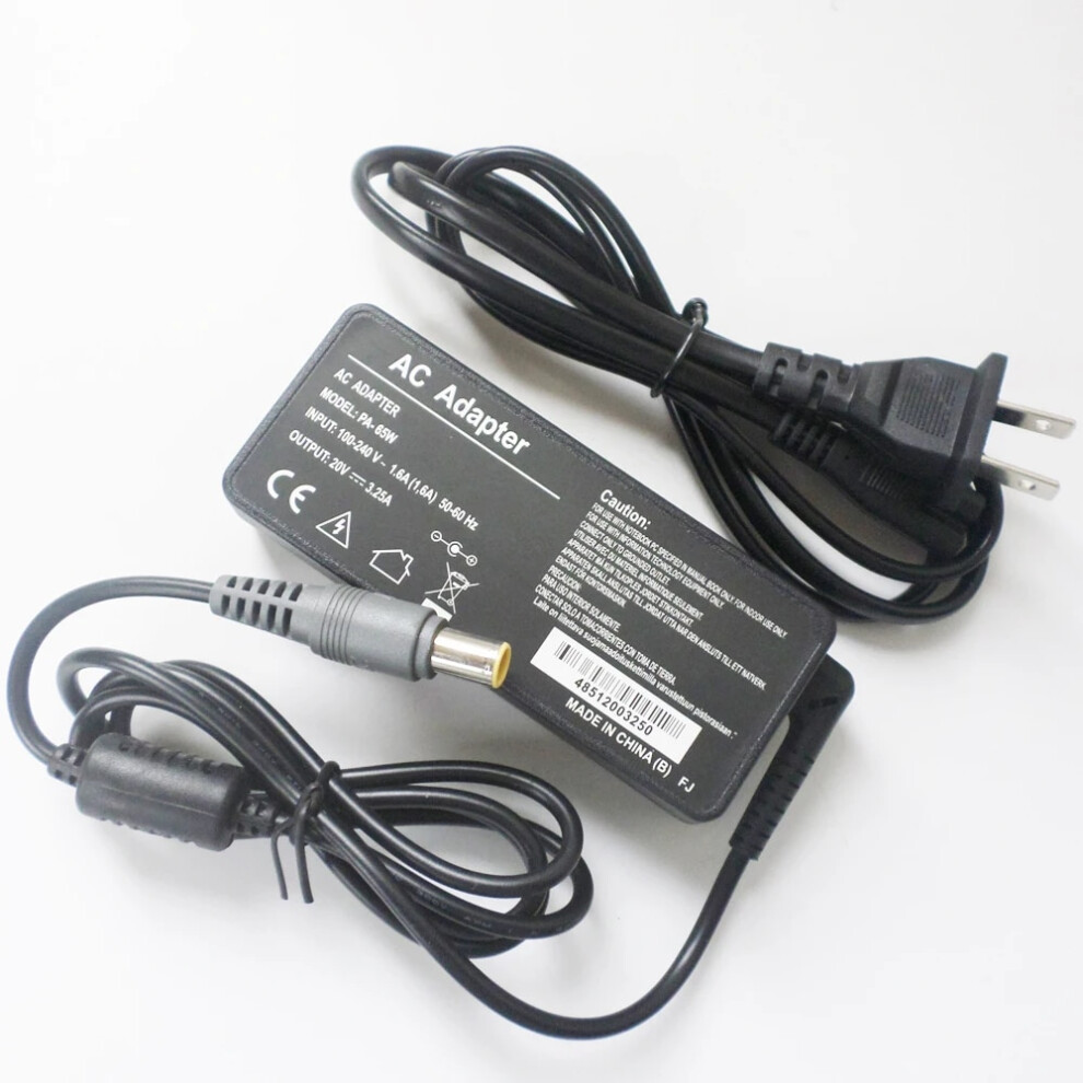 20V 65W Ac Adapter Charger Power Supply Cord For Lenovo Thinkpad Edge 9454952708636