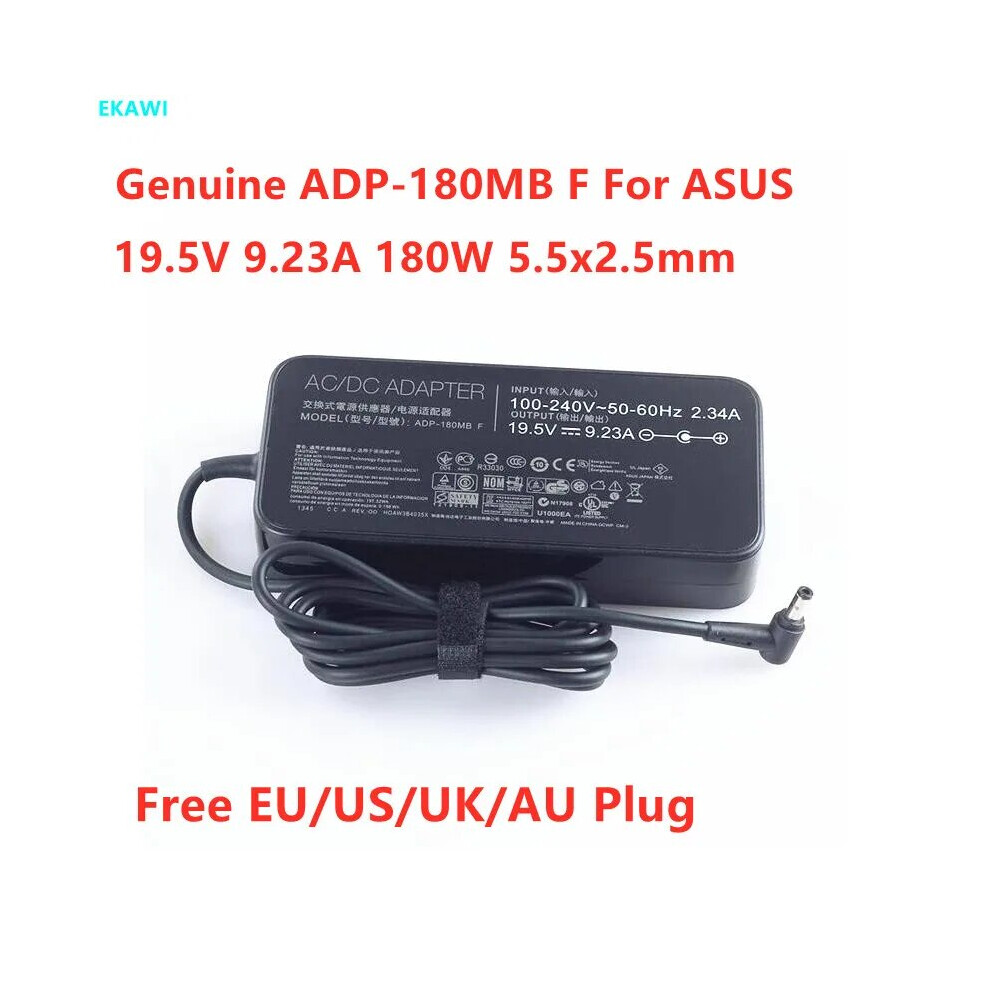 Genuine Adp~180Mb F 19.5V 9.23A 180W 5.5X2.5mm Ac Adapter For Asus G75vw 9454952705758