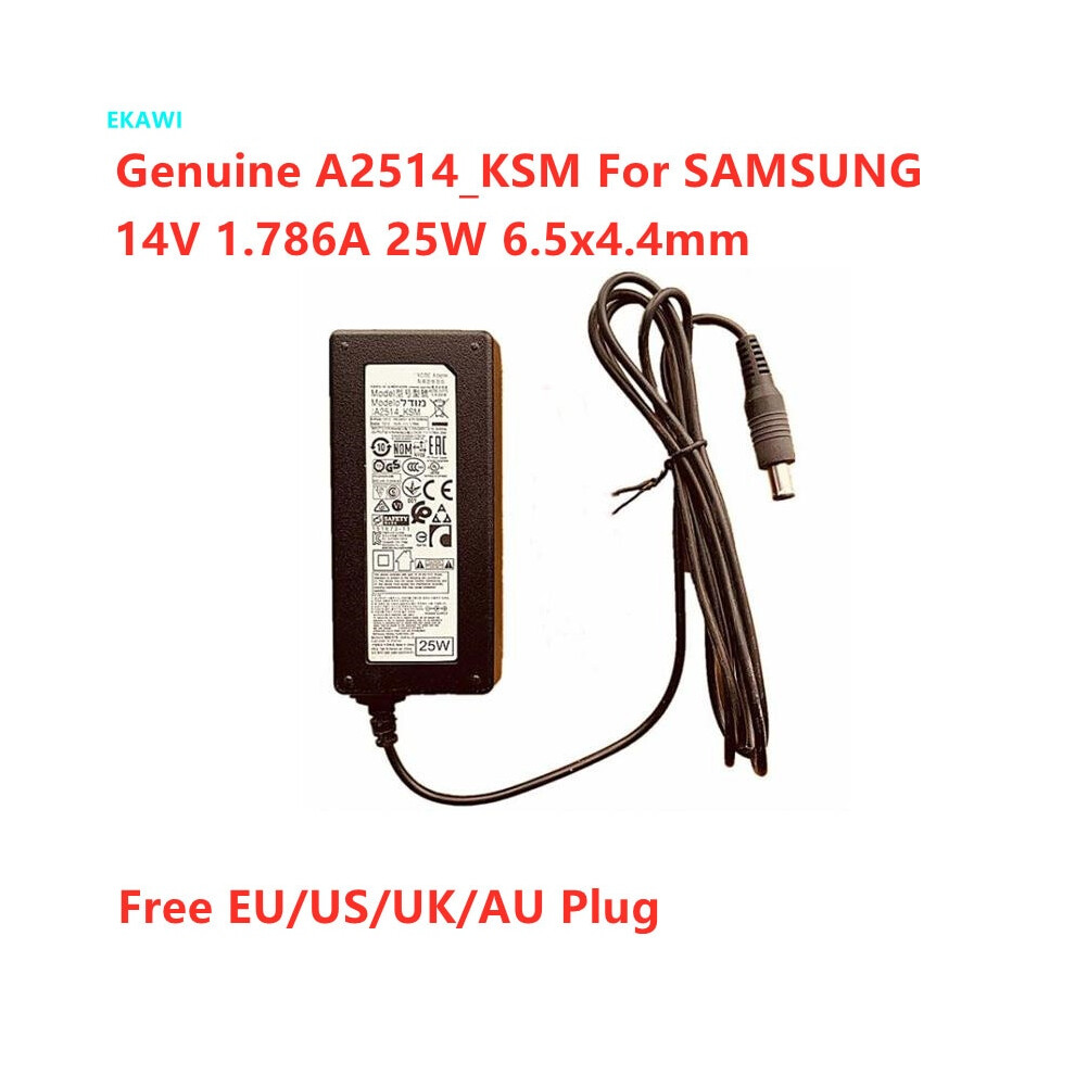 Genuine A2514_ksm 14V 1.786A 25W A2514_dsm A2514_fpn 1.79A Ac Adapter 9454952710745