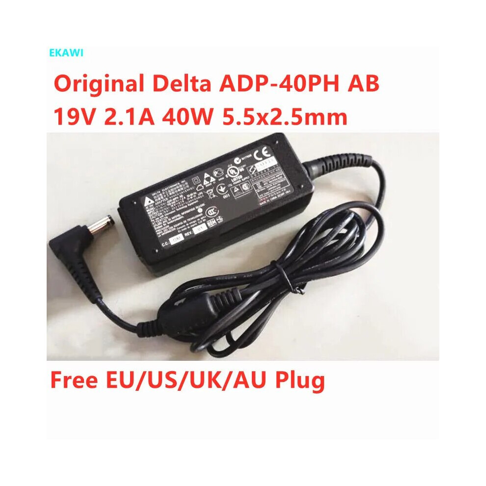 Original Delta Adp~40Ph Ab 19V 2.1A 40W Ac Adapter For Asus Adp~40Kd Bb 9454952711155