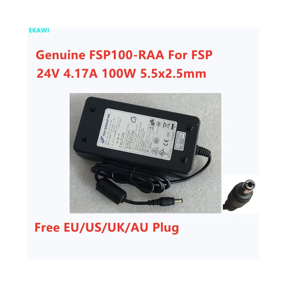 Genuine Fsp100~Raa 24V 4.17A 100W 5.5X2.5mm Ac Power Adapter For Fsp Power 9454952711674