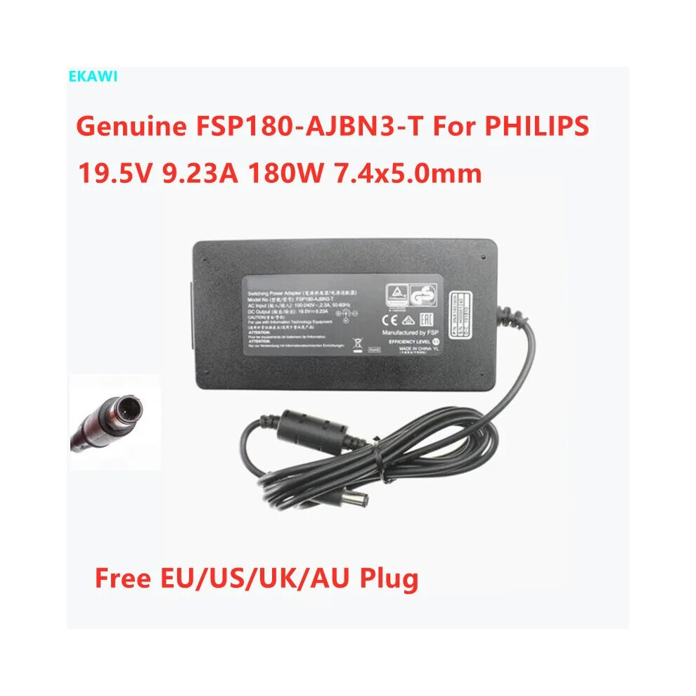 Genuine Fsp180~Ajbn3~T 19.5V 9.23A 180W Ac Switching Power Adapter For 9454952711803