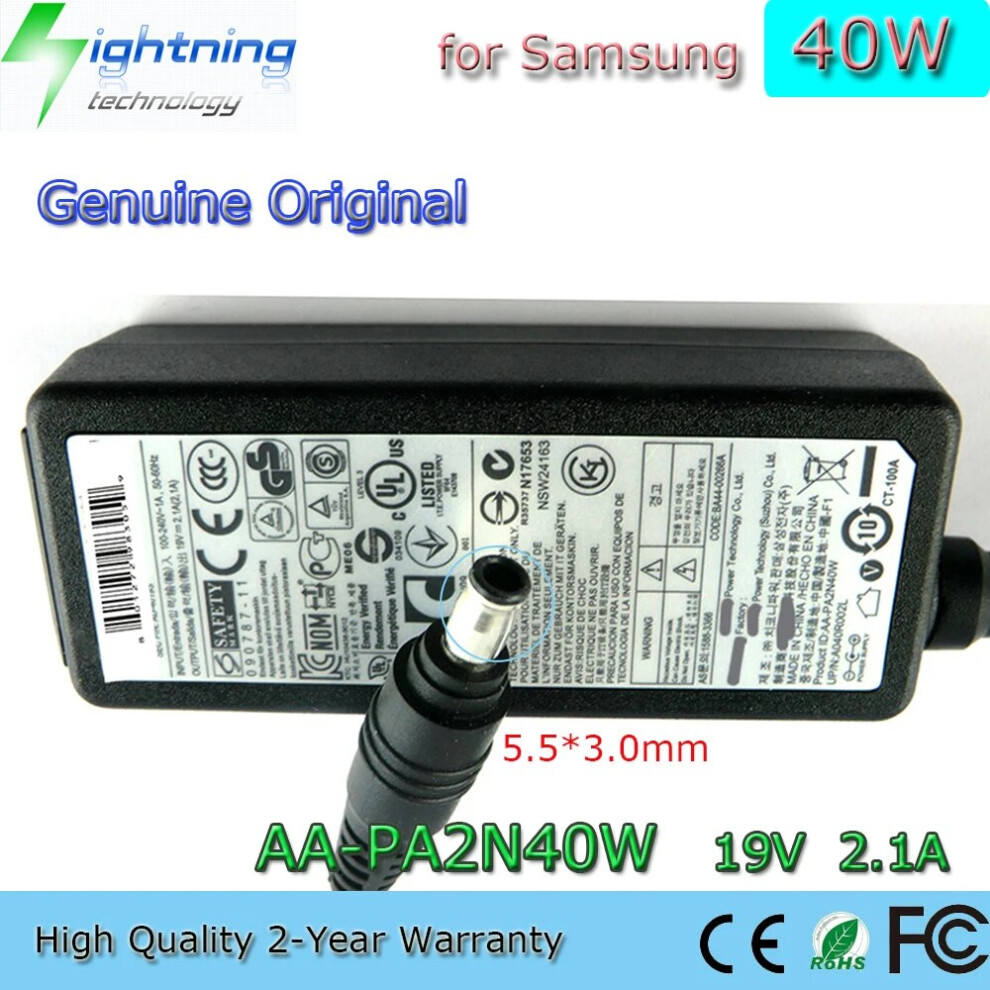 Genuine Original 40W 19V 2.1A 5.5*3.0Mm A13~040N2a Laptop Adapter For 9454952712541