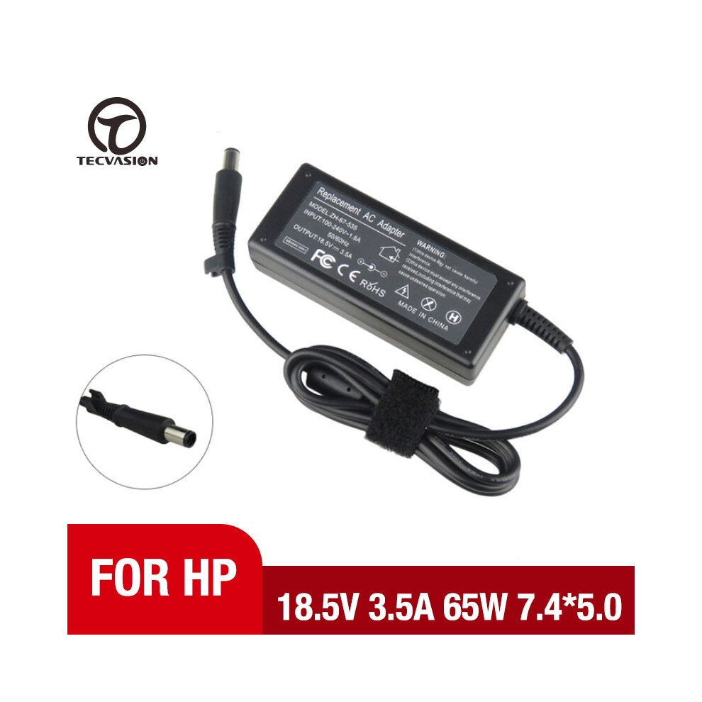 18.5V 3.5A 7.4*5.0Mm 65W Ac Laptop Power Adapter Charger For Hp Compaq 9454952712565