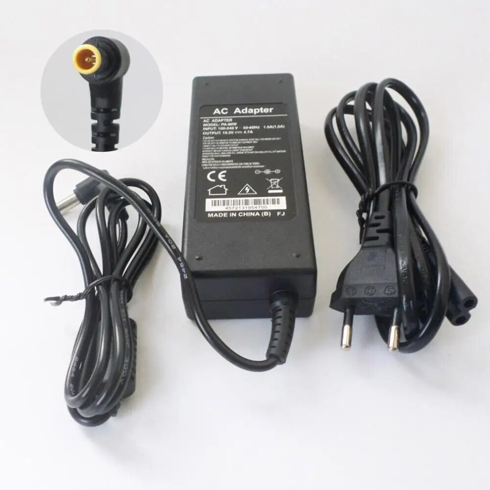 19.5V 4.7A 92W Power Supply Charger Ac Adapter For Sony Pcg~9E1l Pcg~9Y1l 9454952713364