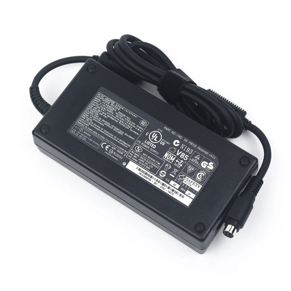 19V 9.5A 180W Laptop Ac Adapter Charger Pa3546e~1Ac3 For Toshiba Qosmio 9454952713494