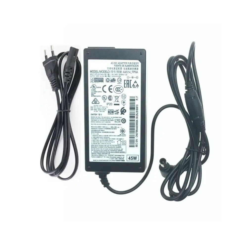 Genuine 14V 3.22A 45W Ac Dc Adapter 2.86A 2.5A A4514_fpn A4514~Fpna For 9454952714064
