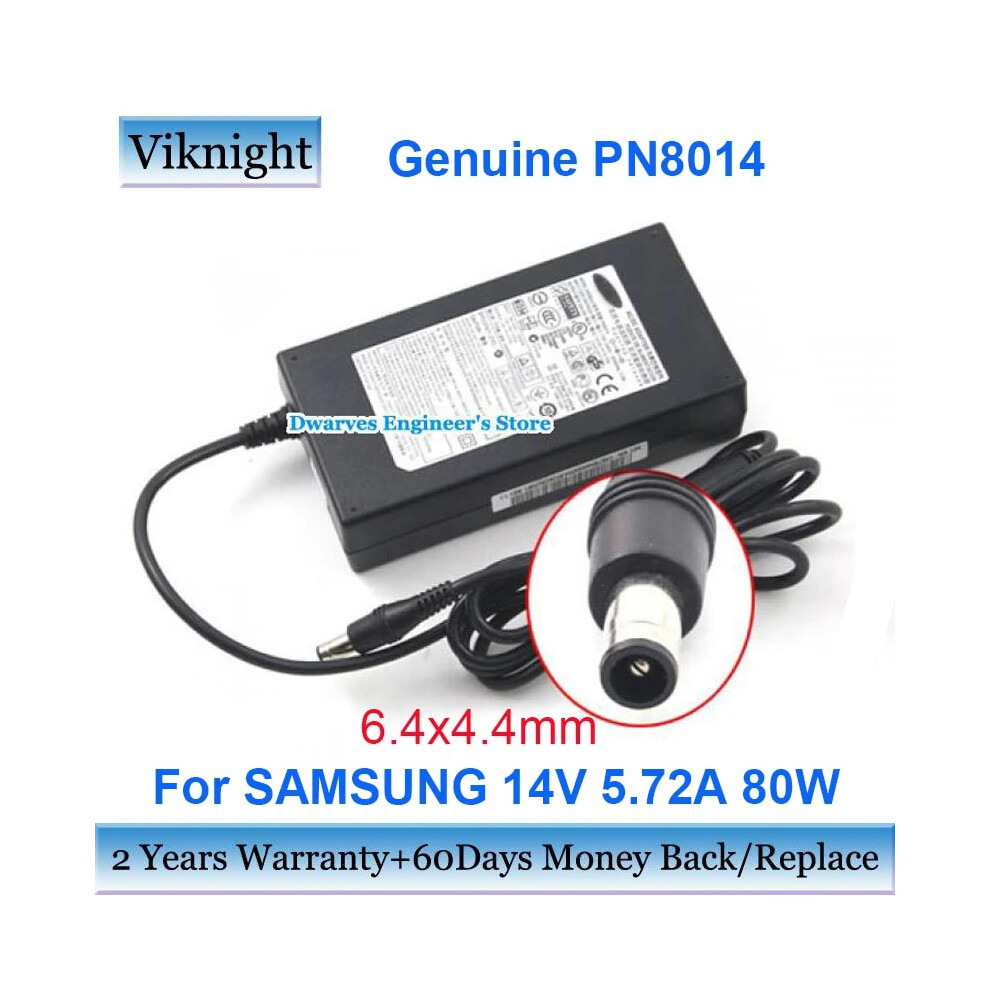 Genuine Pn8014 14V 5.72A Power Adapter For For Samsung S27a950d Bn44~00455A 9454952714071