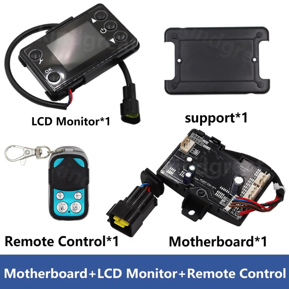 12V 24V 2Kw 3Kw 5Kw 8Kw Air Diesel Parking Heater Lcd Monitor Switch Remote 9136637120550