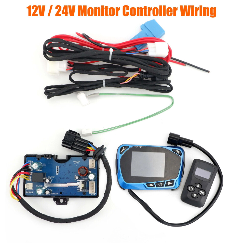 12V Or 24V 2Kw 3Kw 5Kw 8Kw Air Diesel Heater Lcd Monitor Switch Control 9136637121199