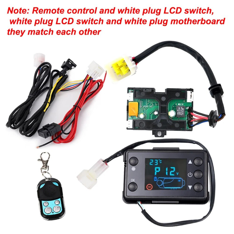 Control Board Motherboard Lcd Monitor Switch Remote Control For 12V 5Kw 9136637121465