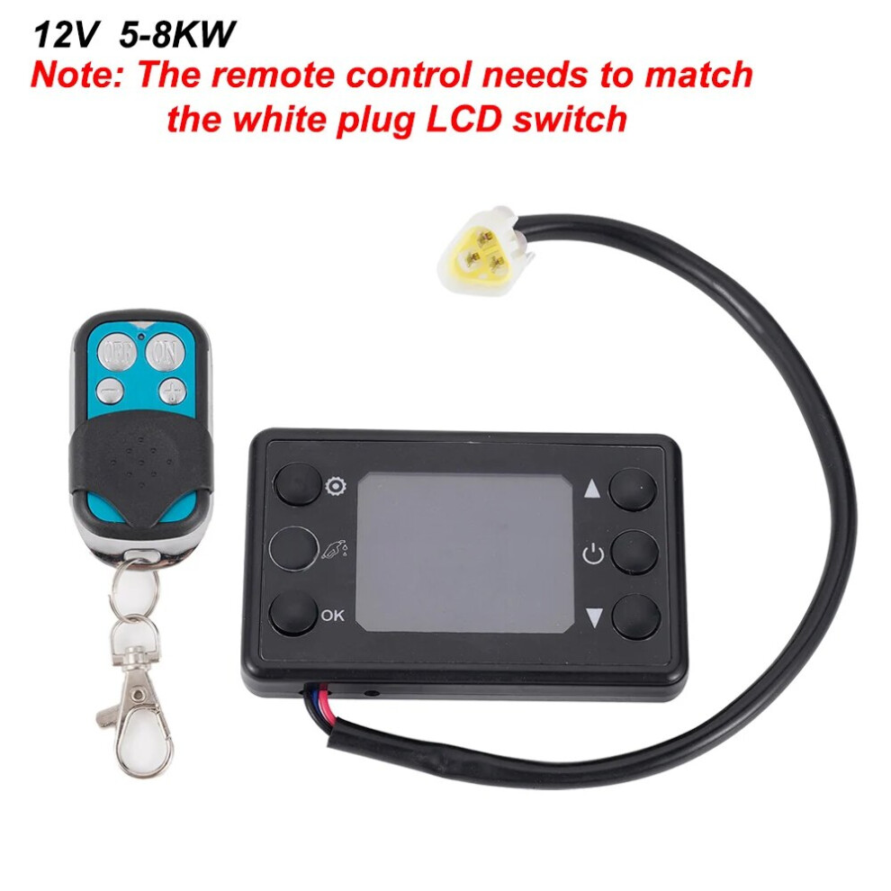 12V Air Diesel Heater For 5Kw Lcd Display Monitor Motherboard Remote Control 9136637121571