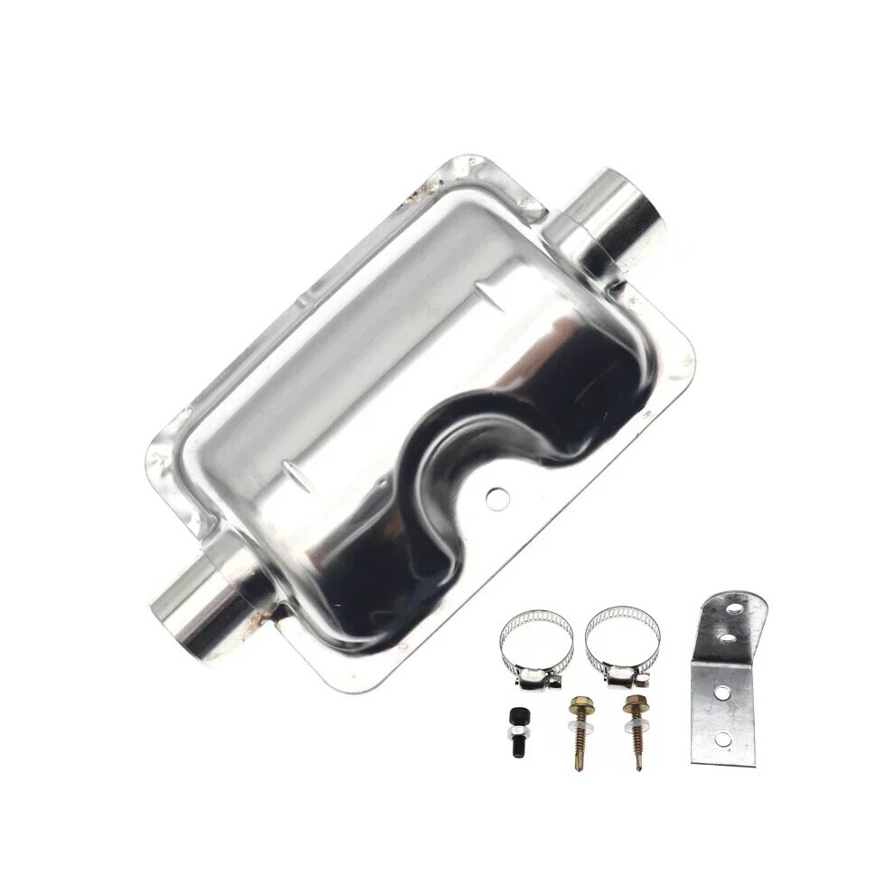25Mm Air Intake Filter Silencer Combustion Air Pipe Ducting Pipe Clamps 9136637126767