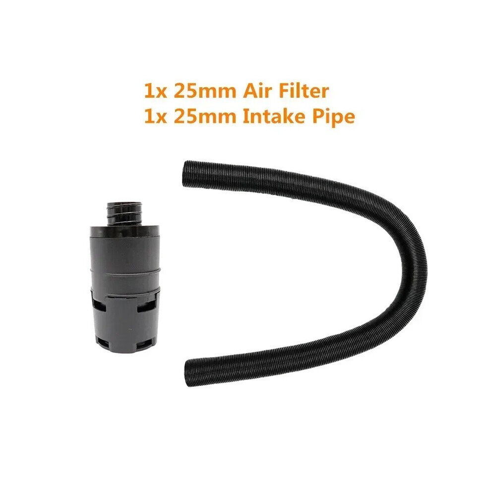 25Mm Air Intake Filter Silencer Combustion Air Pipe Ducting Pipe Clamps 9136637126774