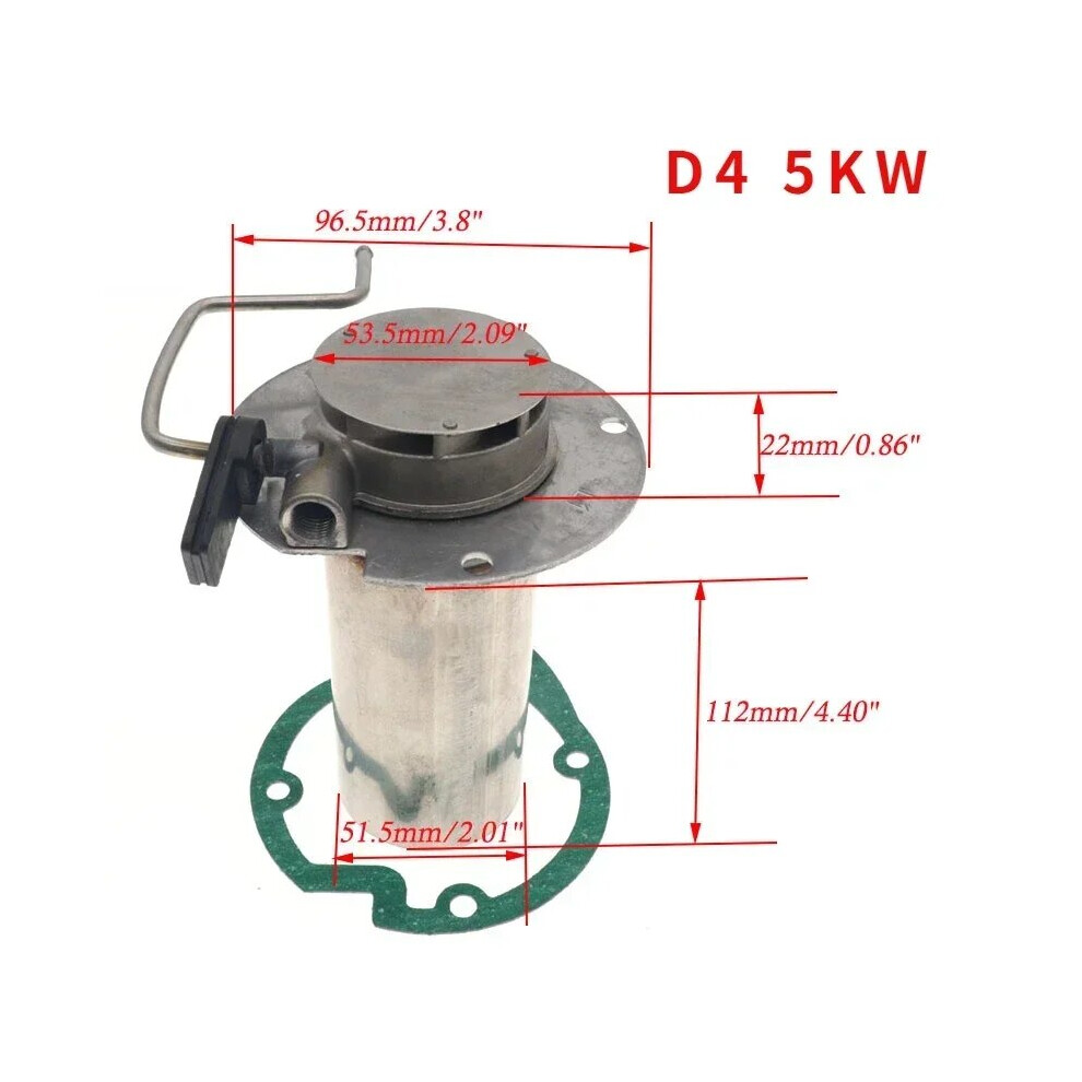 2Kw 5Kw Parking Heater Burner Combustion Chamber With Gasket For Eberspacher 9136637128211