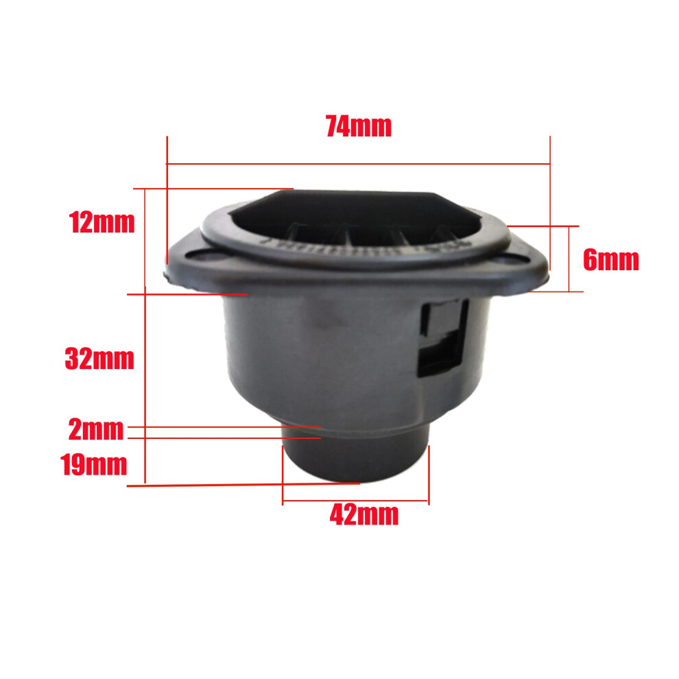 42 60 75Mm Car Heater Ducting Reducer Hose Tube Connector Heater Ducting 9136637130177