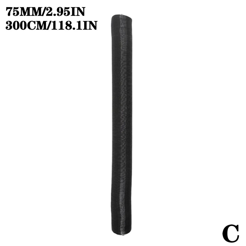 300Cm Parking Heater Duct Ducting Pipe Hose For Webasto Eberspacher Black 9136637131037