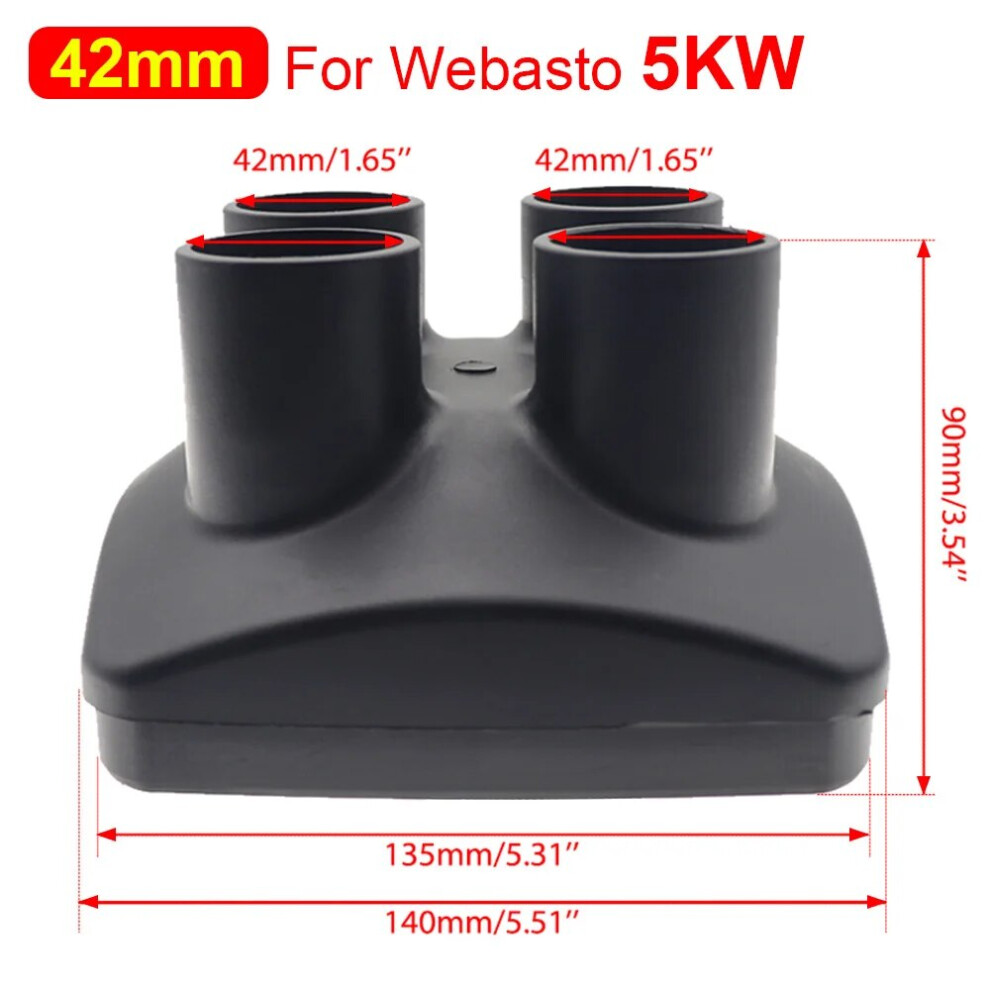 42 60 75Mm Car Air Outlet Vent Cover For Air Diesel Parking Heater Parts 9136637131242
