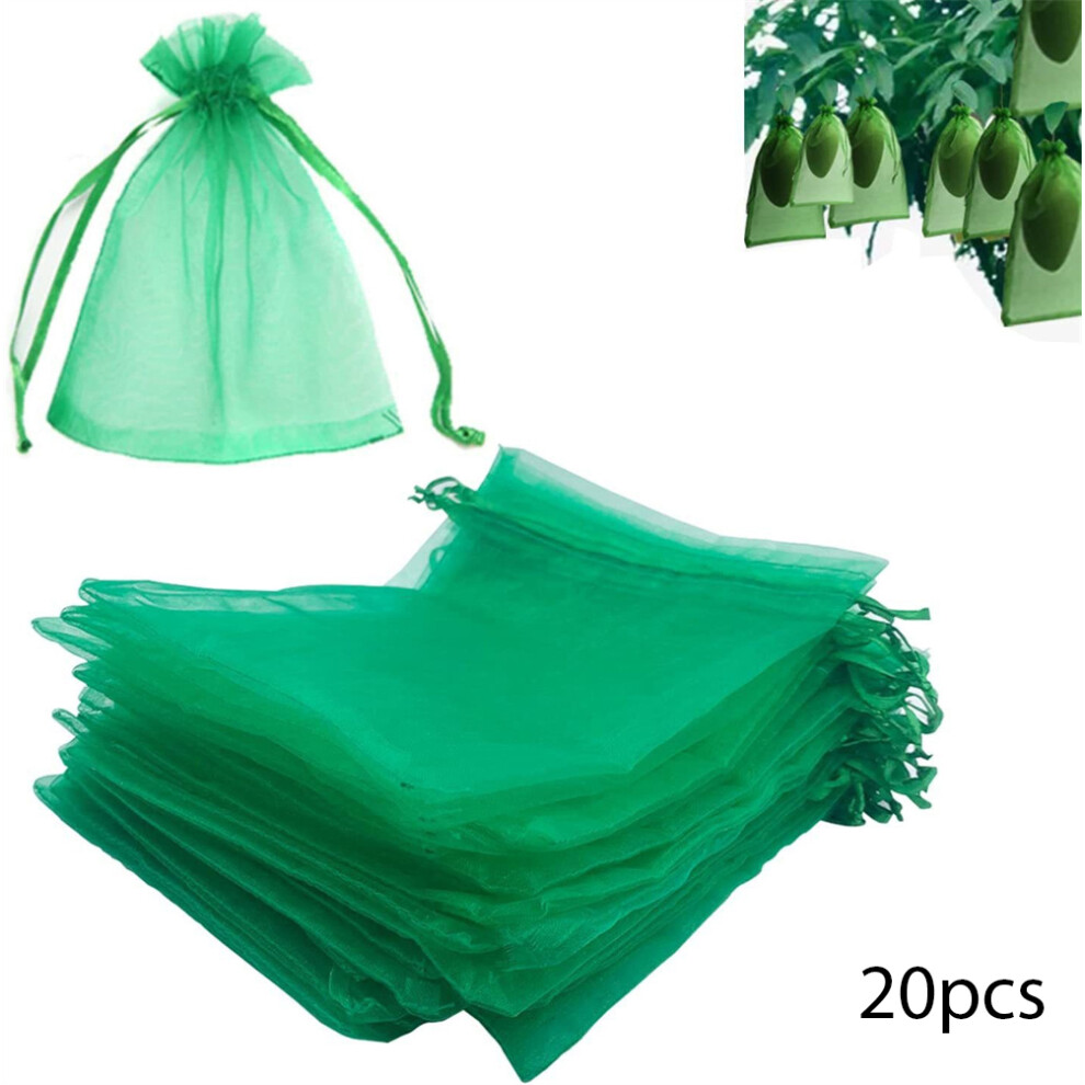 20pcs Fruit Plant Growing Kits Protection Netting Bag Garden Mesh Bags-image-OPC-PFH6J6S-NEW